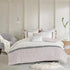 Kai Pom Pom Double Bed Microfiber Winter Comforter With 2 Pillow Covers